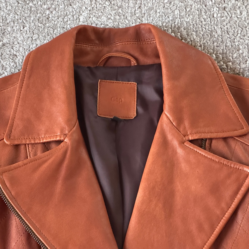 Vintage Leather Motorcycle Jacket